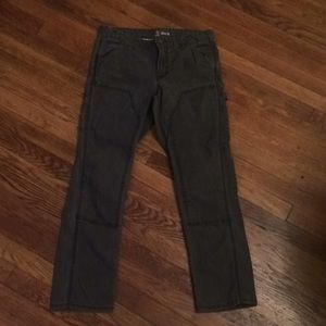 Carhartt Womens Slim Fit (Short) Gray Pants